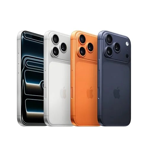 Apple iPhone 17 Pro 256 GB: 6.3-inch Display with ProMotion up to 120Hz, A19 Pro Chip, Breakthrough Battery Life, Pro Fusion Camera System with Center Stage Front Camera; Silver