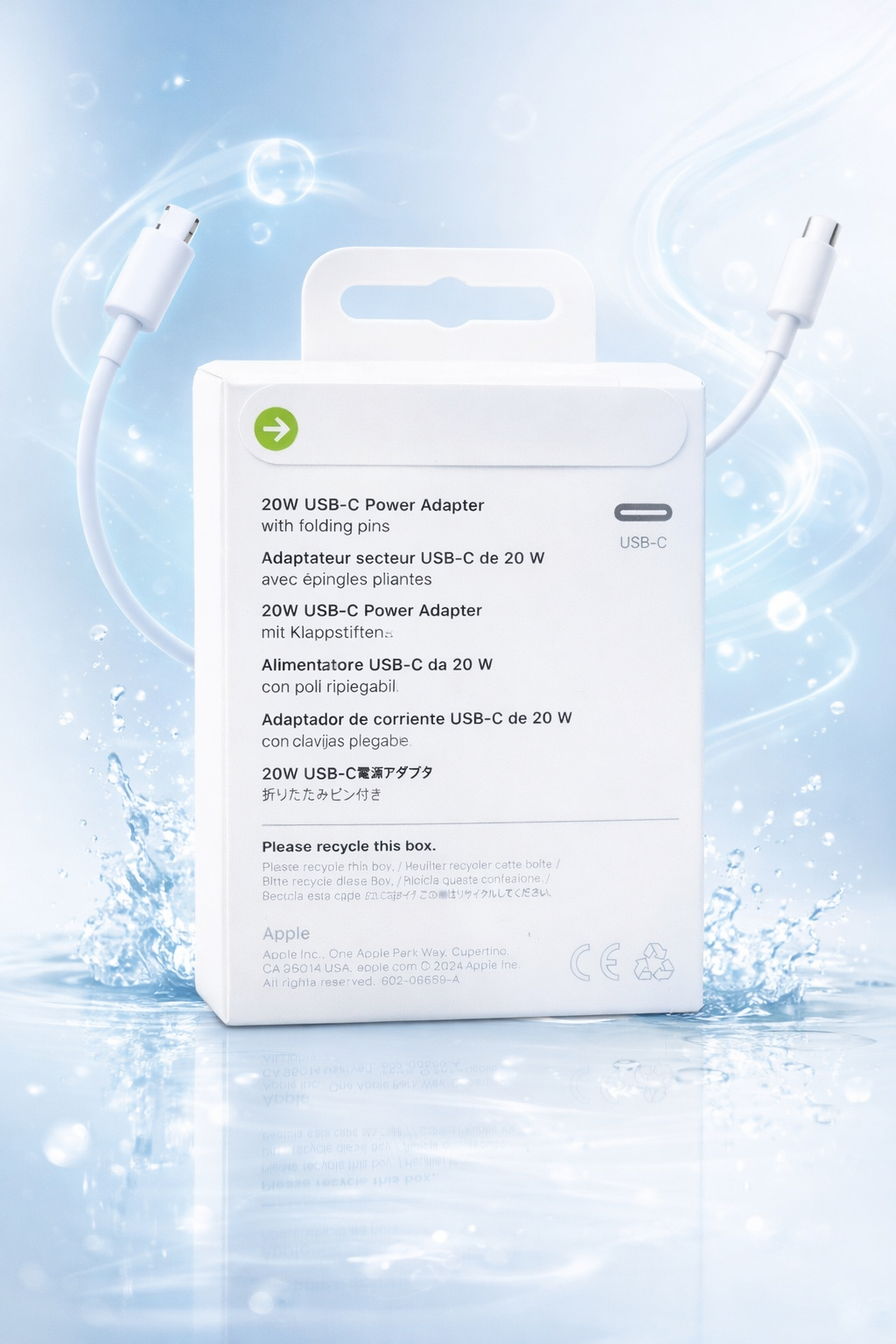 20W Fast Charger USB-C Power Adapter – Fast Charging for iPhone & iPad