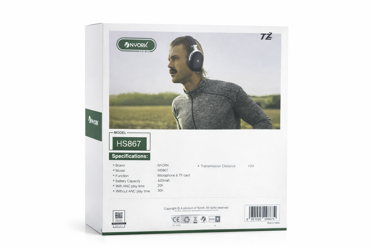 ANC Bluetooth Wireless Headphones – Noise Cancelling