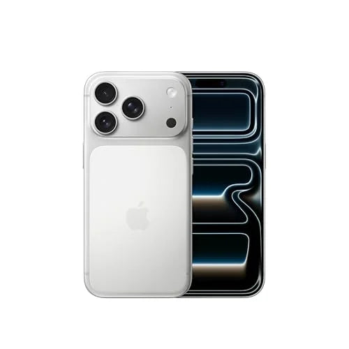 Apple iPhone 17 Pro 256 GB: 6.3-inch Display with ProMotion up to 120Hz, A19 Pro Chip, Breakthrough Battery Life, Pro Fusion Camera System with Center Stage Front Camera; Silver