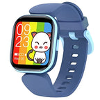 Exrp Kids Smart Watch for Girls Boys,Fitness Tracker with Heart Rate Sleep Monitor,19 Sport Modes Activity Tracker with Pedometer Steps Calories Counter,Waterproof Alarm Clock Kids Gift (Blue), USB
